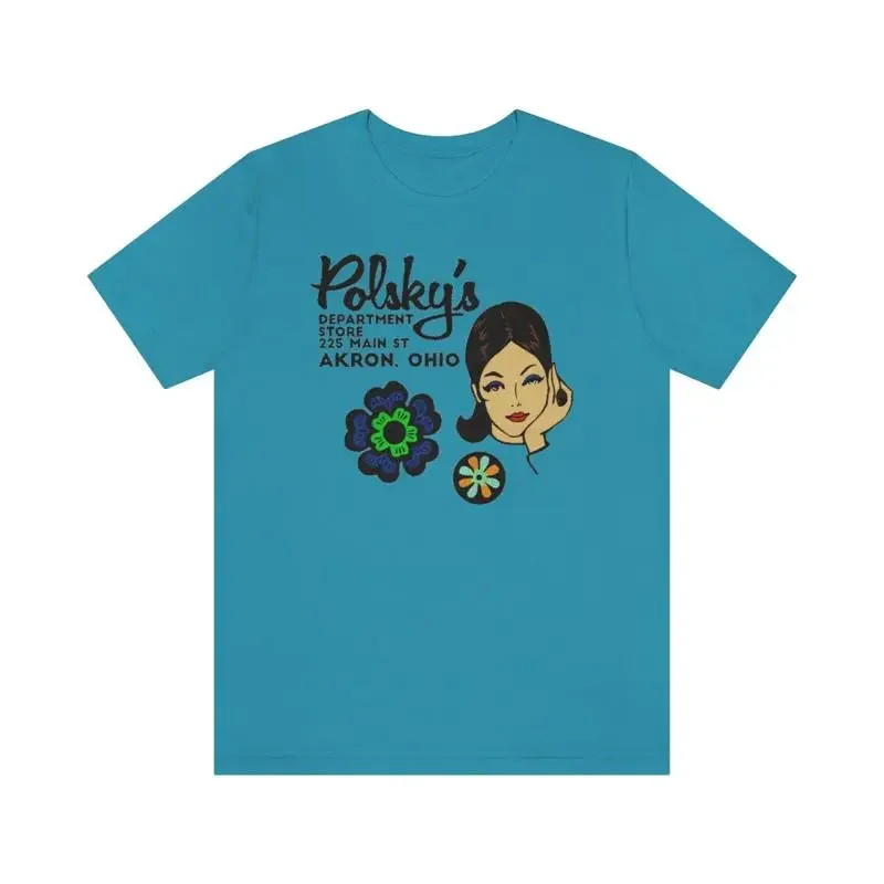 Polsky'S Akron Ohio Vintage Ad T Shirt
