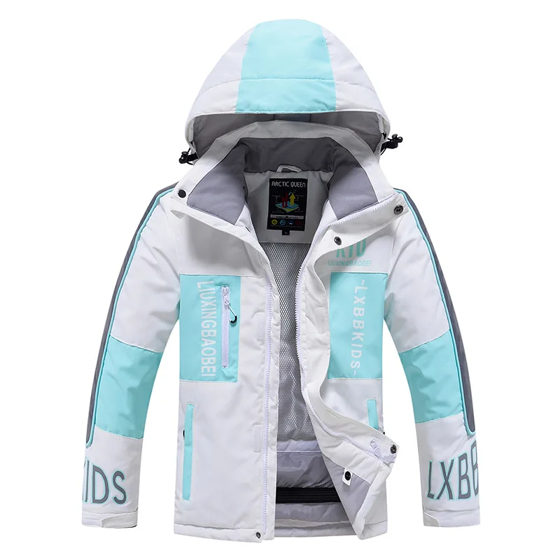 New Children Ski Jacket Boys Girls Winter Outdoor Windproof Water-repellent Warm Thickened Skiing Jackets