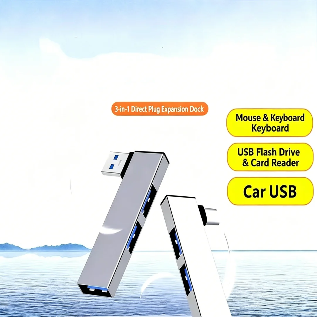 3in1 USB拡張ドック USB A & Type C デ - Laptop Accessories Hub のレビューと価格