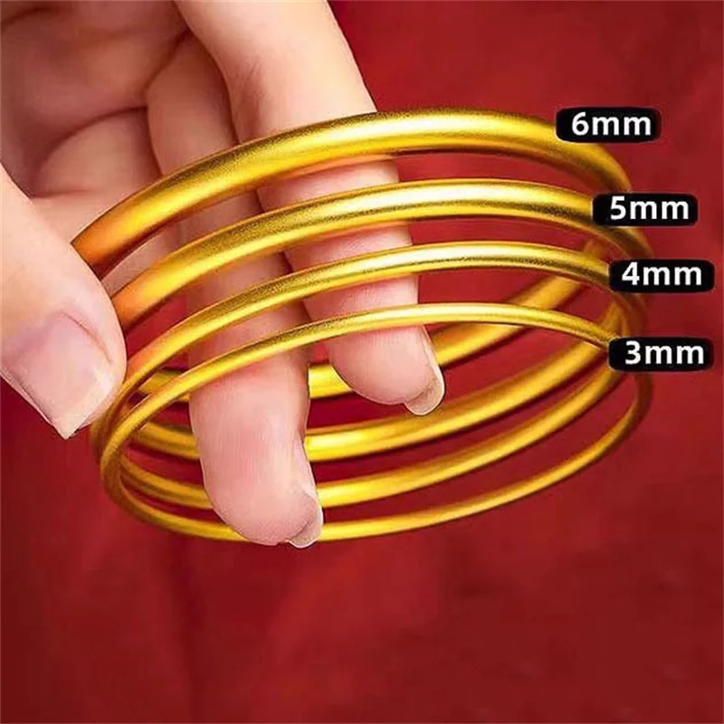 

Роскошный женский браслет из чистого золота 24K 9999 пробы, традиционное золотое украшение в старинном стиле, элегантное высококачественное ювелирное изделие