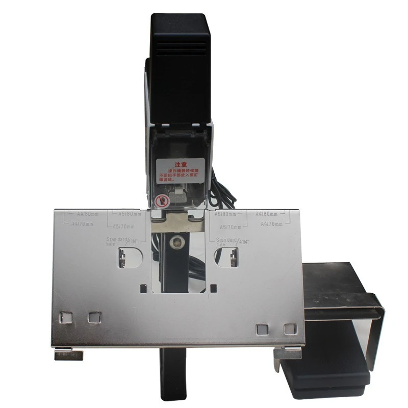 106E Electric Saddle Stitching Machine, Saddle Stapler, Flat & Saddle Dual Purpose Booklet Binding Machine