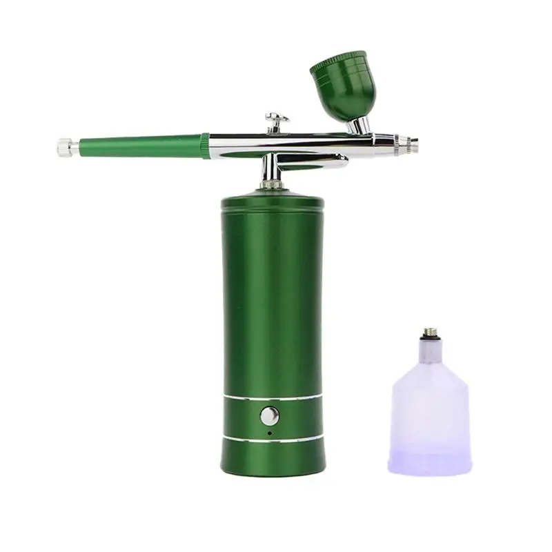 

A67P-Rechargeable Cordless Airbrush Airbrush Airbrush Kit For Hairdresser Nail Art Decorating Makeup Painting A