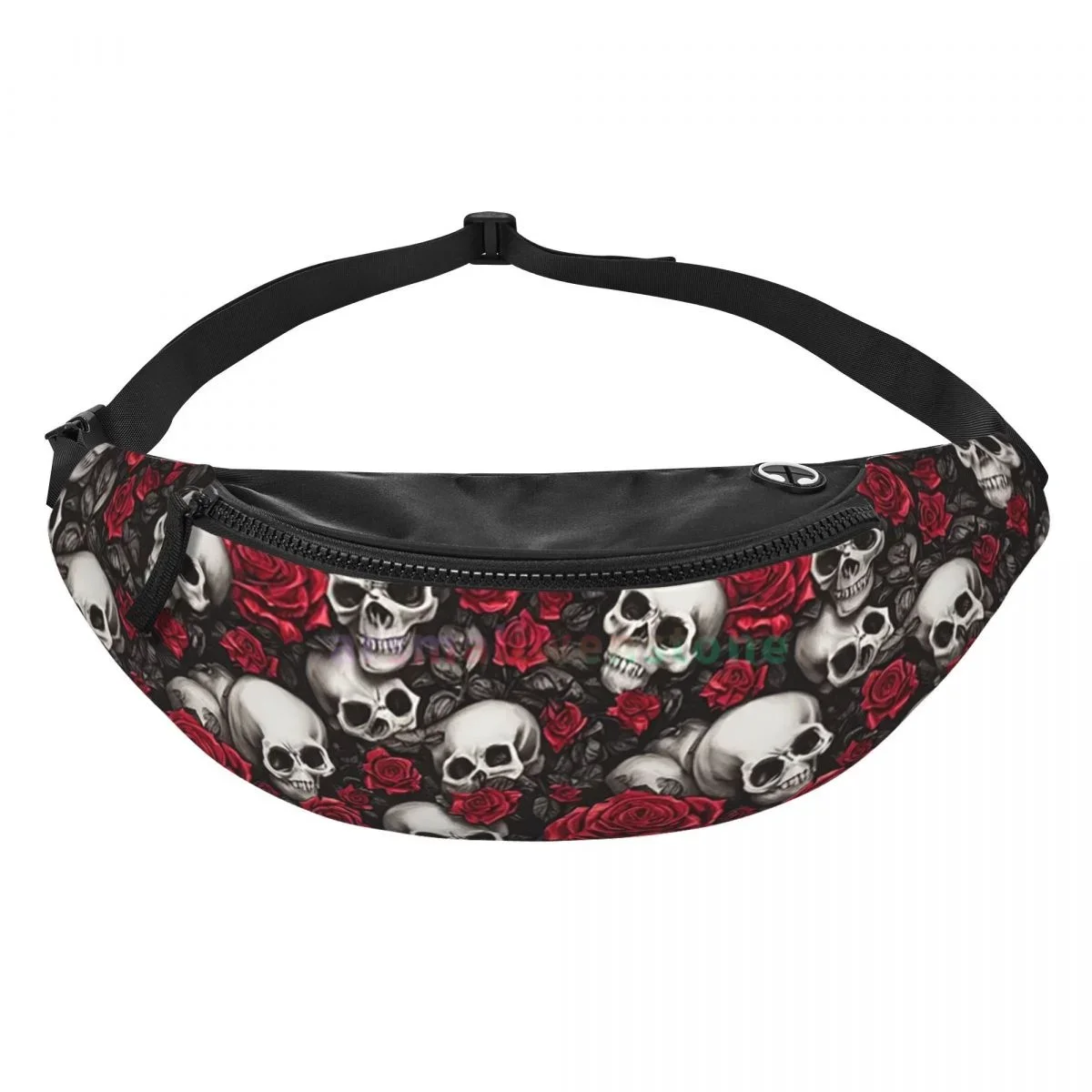 Kawaii Cartoon Corgi Waist Bag with Headphone Hole Belt Bag Fashion Hip  Bag for Outdoor Casual Travelling Hiking Cycling