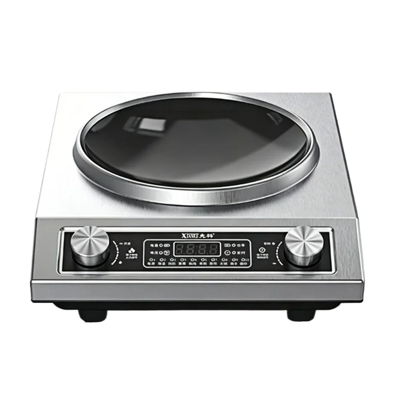 

Concave induction cooker 5000 watts high power dual-use for home and business multi-functional cooking utensils