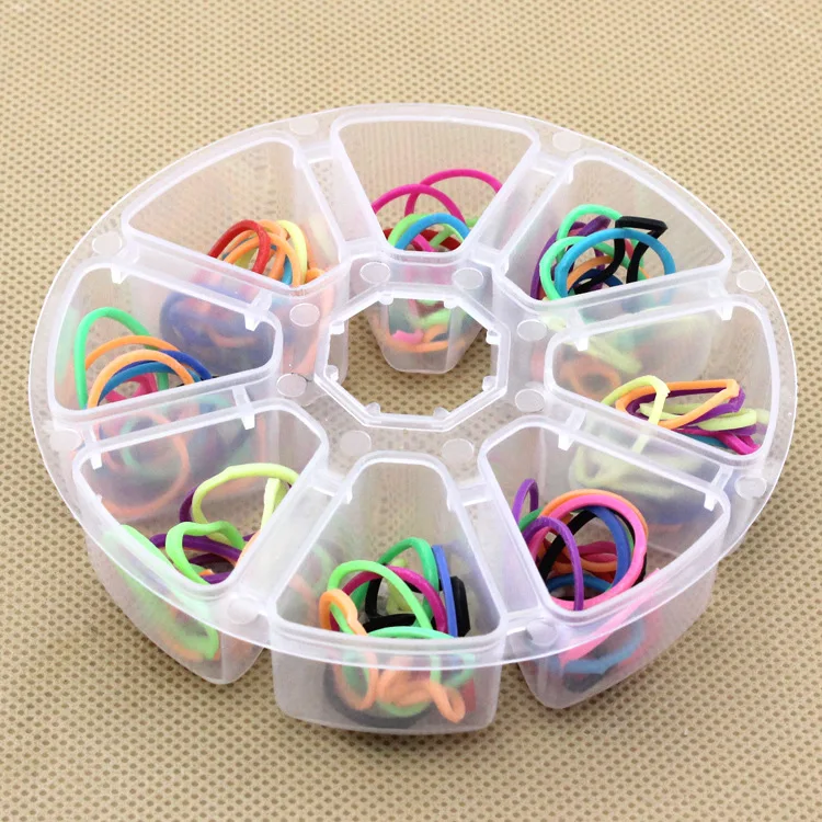 Transparent Plastic Storage Jewelry Box Compartment Adjustable Container Storage Boxes Beads Ring Earring Organizer Case