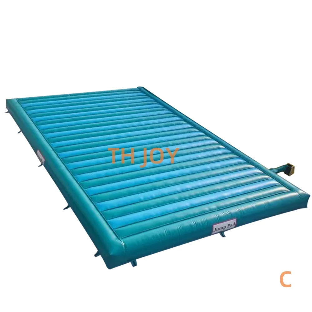 by ship to door, custom made inflatable jump pillow giant Jumping Bounce Pads for kids and adults