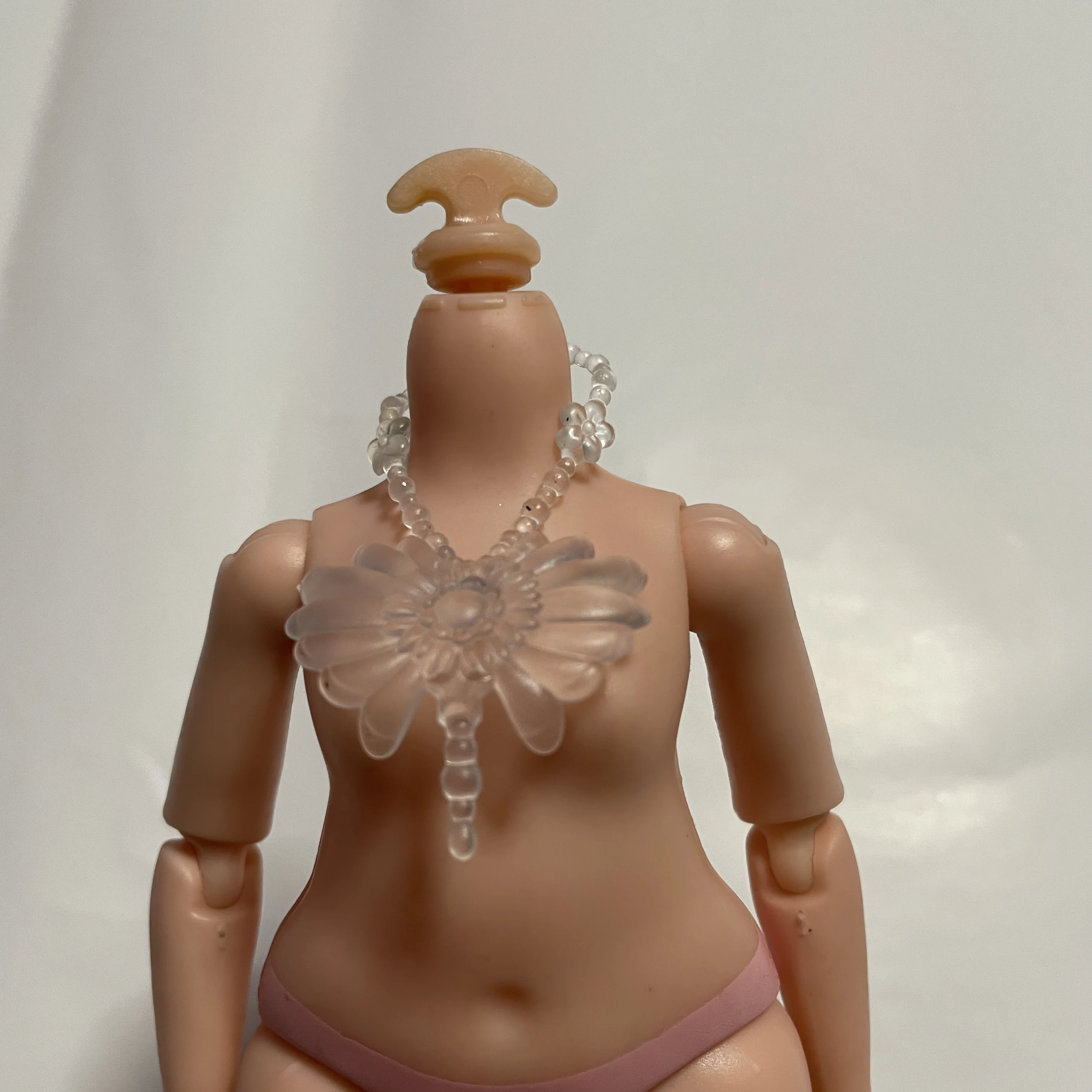 Rainbow Sister Toy Accessories - Fashionable Earrings, Dolls in Various Styles for Big Sisters, and DIY Body Toys for Dolls