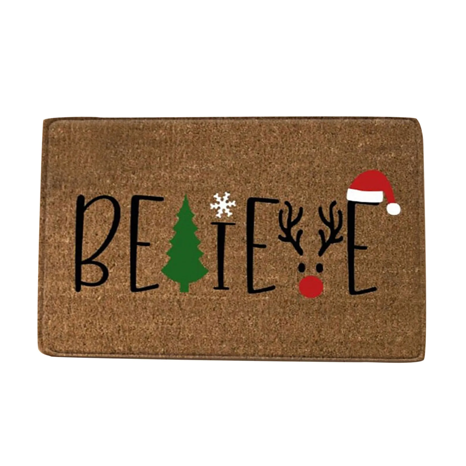 Christmas Decoration Floor Mat Entrance Door Bedroom Bath Toilet Anti Slip Mat Carpet 2024 Merry Christmas Navidad New Year Gift