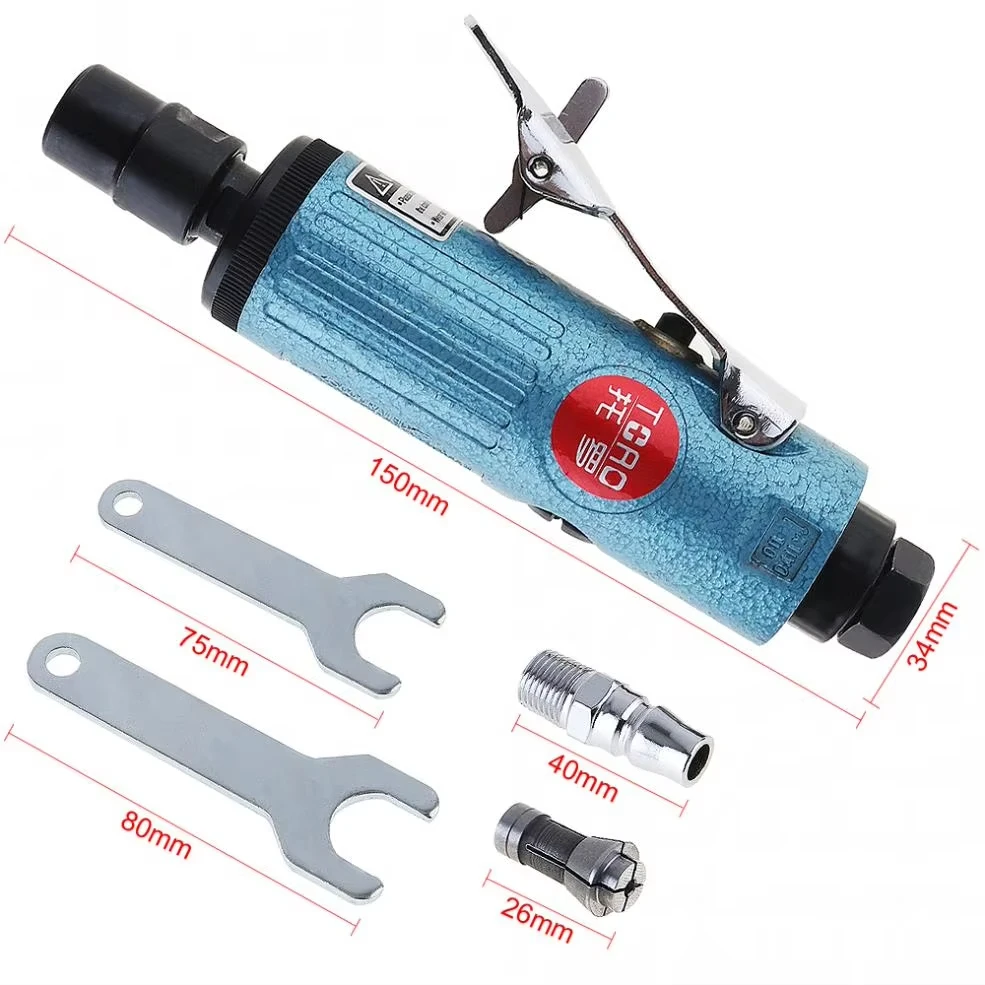 2025 الهوائية مطحنة القالب آلة ضاغط الهواء أداة تجليخ عالية السرعة مطحنة النقش تلميع مجموعة أدوات لإصلاح الإطارات جديد