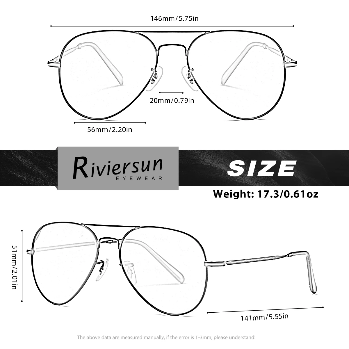 Pilot Herren-Sonnenbrille, Metallrahmen, Spiegel-Sonnenbrille für Damen, klassische Fahrbrille, Uv400, Outdoor, Camping – Detail 1