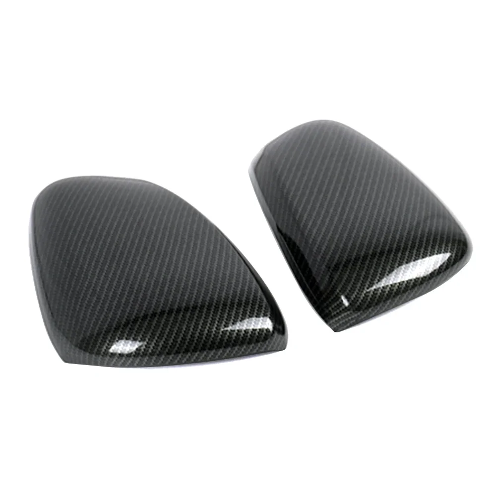 For Renault Koleos 2017-2021 Accessories Carbon Fiber Color Side Mirror Cover Rear View Mirror Trim Sticker For Samsung QM6