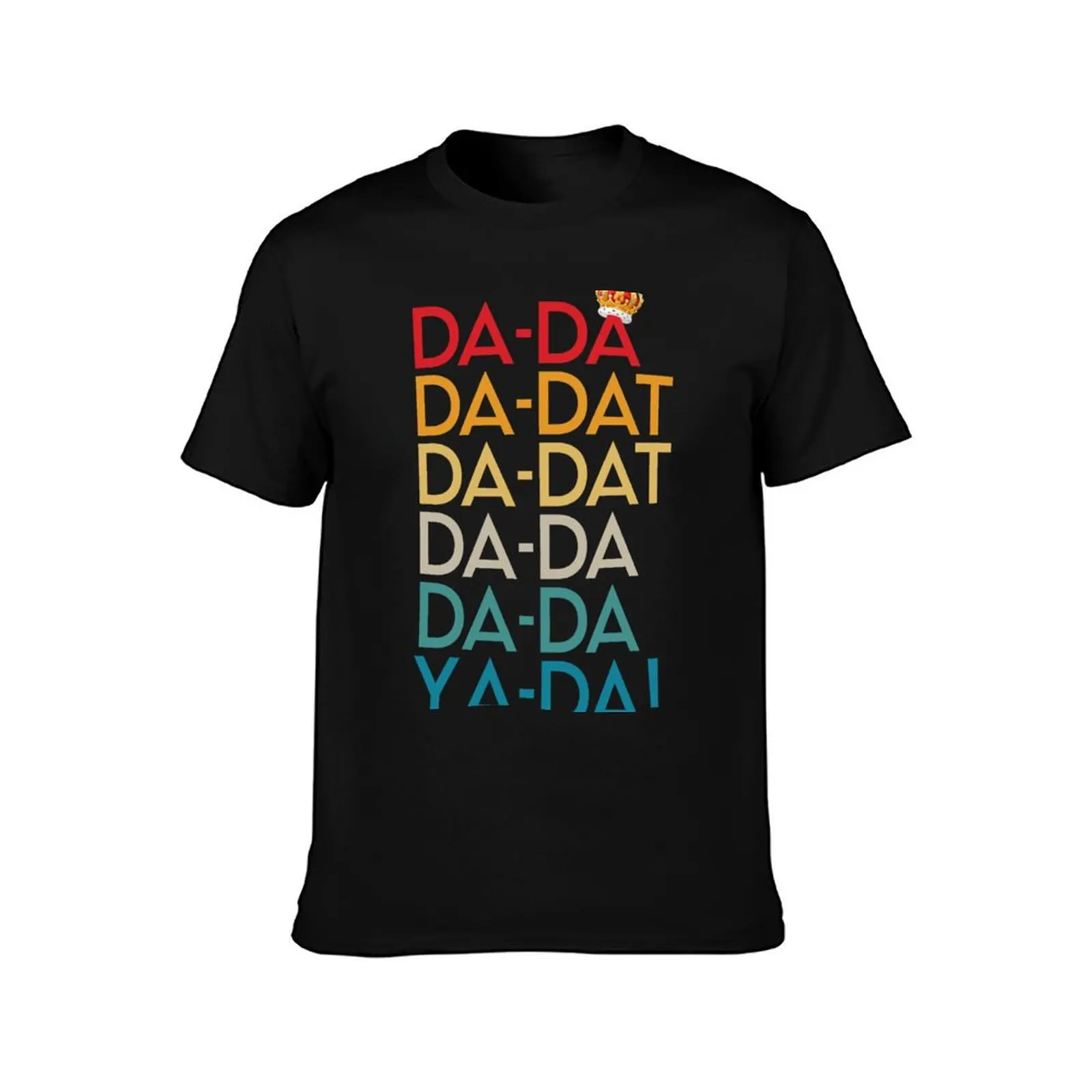 King George Da Da Da Dat Chorus Musical Hamilton T-Shirt Fashion Graphic Tee for Men T-Shirt