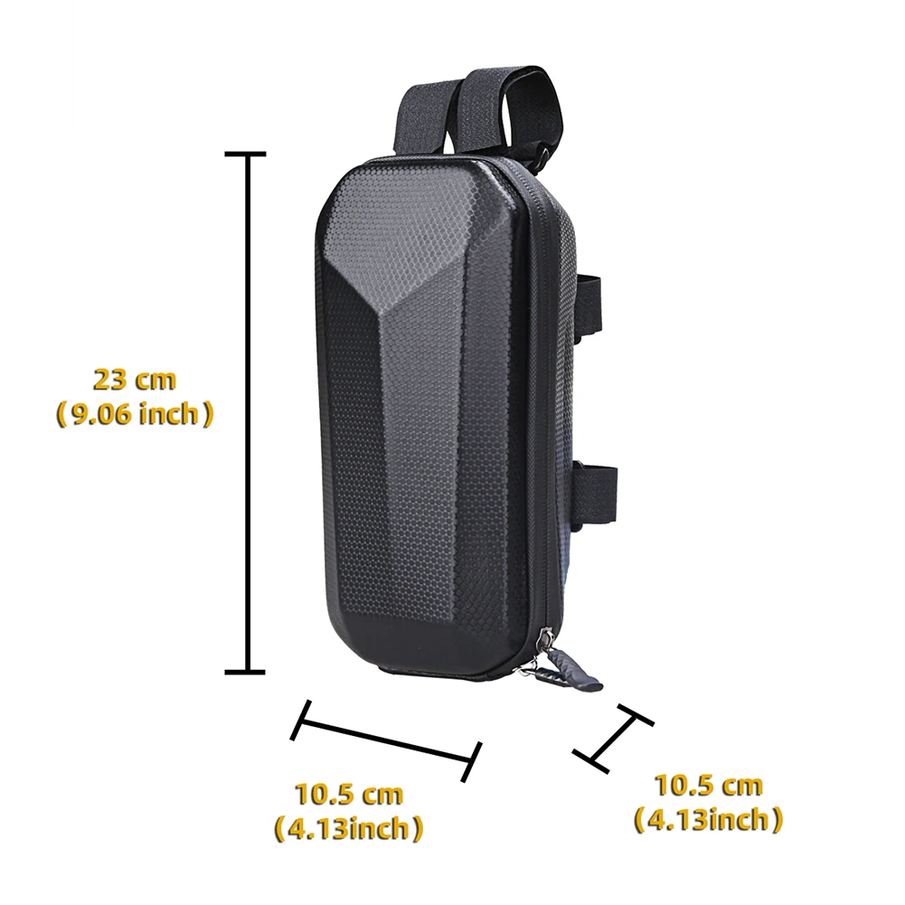 2L Electric Scooter Handle Bar Bag Waterproof EVA Hard Case Skateboard Front Pouch Biking Portable Dustproof Cycling Part