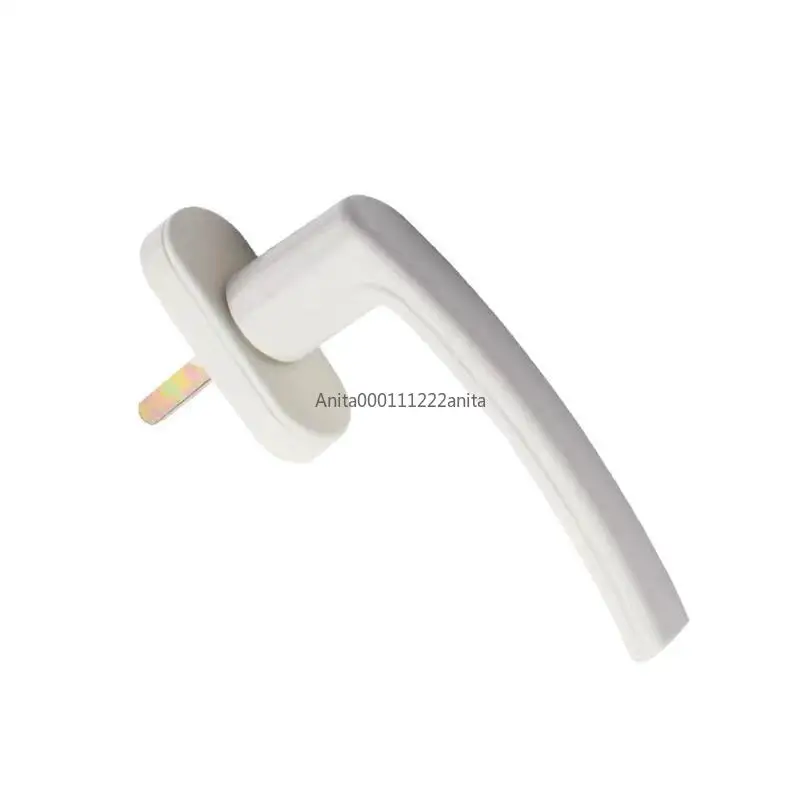 1 set of thickened aluminum alloy plastic steel window handles casement windows with lock handles and keys