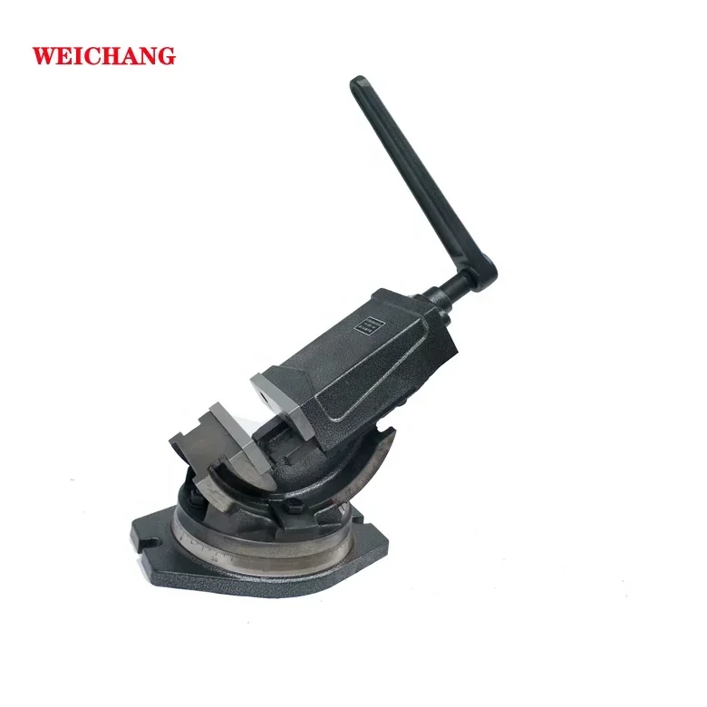 High Quality Tilting Machine Vise/ Tilt And Wwivel Base Milling Vice/Two-way angle vise QHK100 QHK125 QHK160