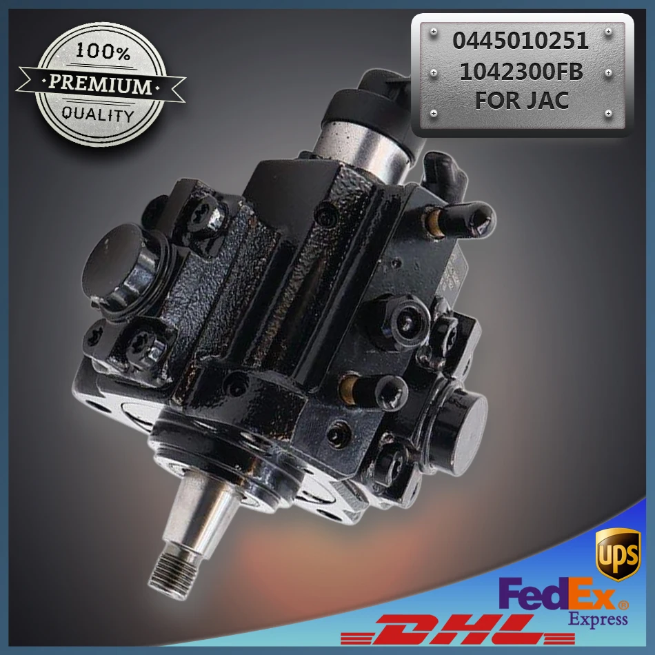 

High Pressure Pump 0445010251 1042300FB Diesel CP1 Fuel Pump Assembly for JAC Mini Truck 2.8D ShuaiLing 2.8D HFC4DA1-2C Engine