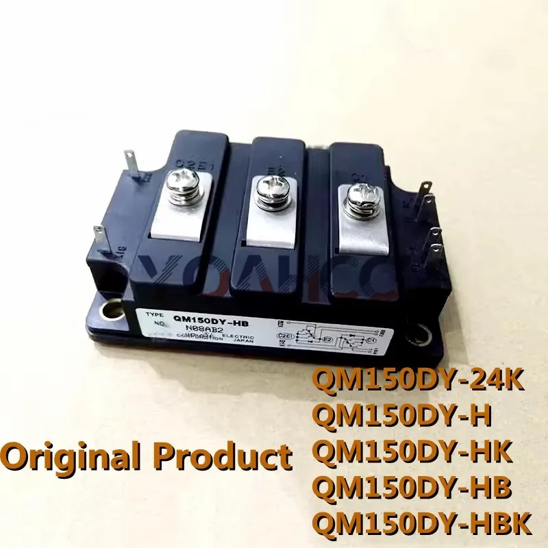 QM150DY-24K, QM150DY-H, QM150DY-HK, QM150DY-HB, QM150DY-HBK (1piece) HIGH Power Switching Transistor Module, Original In Stock