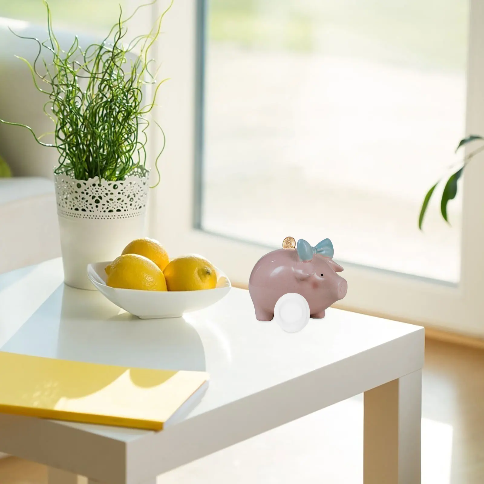 5 Pcs Round PVC Stopper for Piggy Bank Replacement Plugs Jar Insert Plugs Suitable Various Occasions Saving Box Accessories