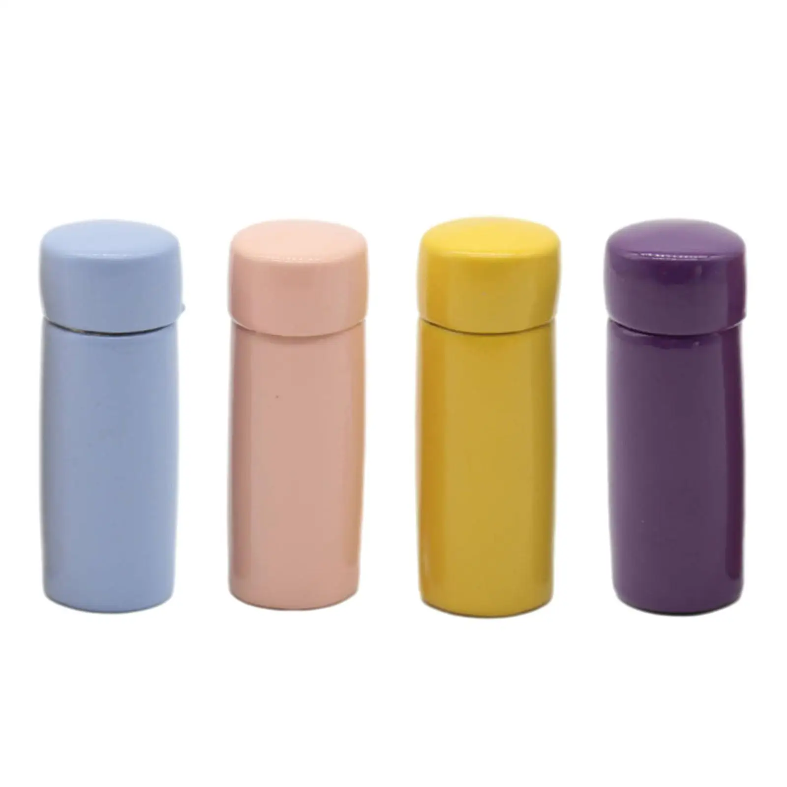 Casa de bonecas copos isolados fingir jogar acessório de cozinha metal mini copo de água casa de boneca acessórios para cozinha decoração do quarto