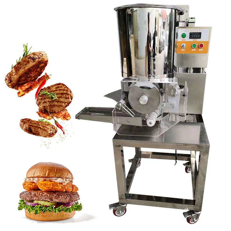 Automatic meat patty making machine Hamburg meat patty forming equipment