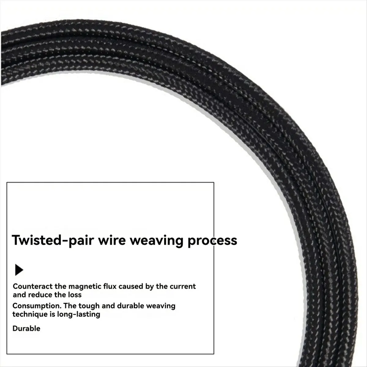 

Braided Replacement Cable Extension Cord Wire BSBL