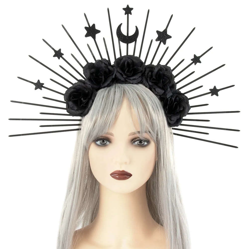 Senhora aranha coroa cosplay halloween aranha diamante faixas de cabelo halloween masquerade festa de férias cosutmes adereços acessórios