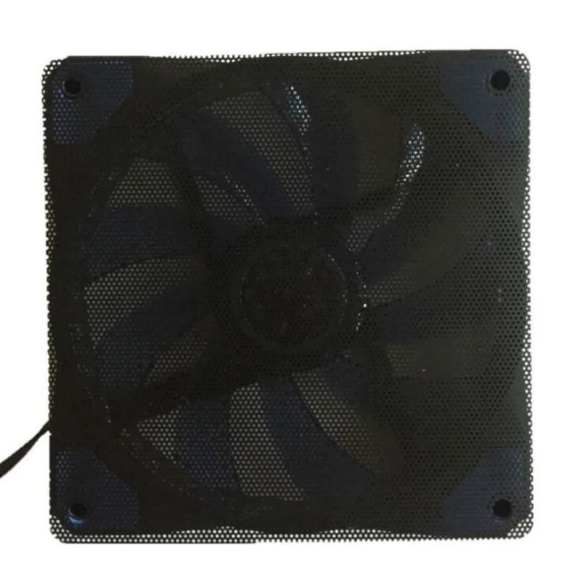 5pcs/lot 12cm Black Computer Case Fan Dust Screen Gauze Filter Dustproof Mesh Cover Case