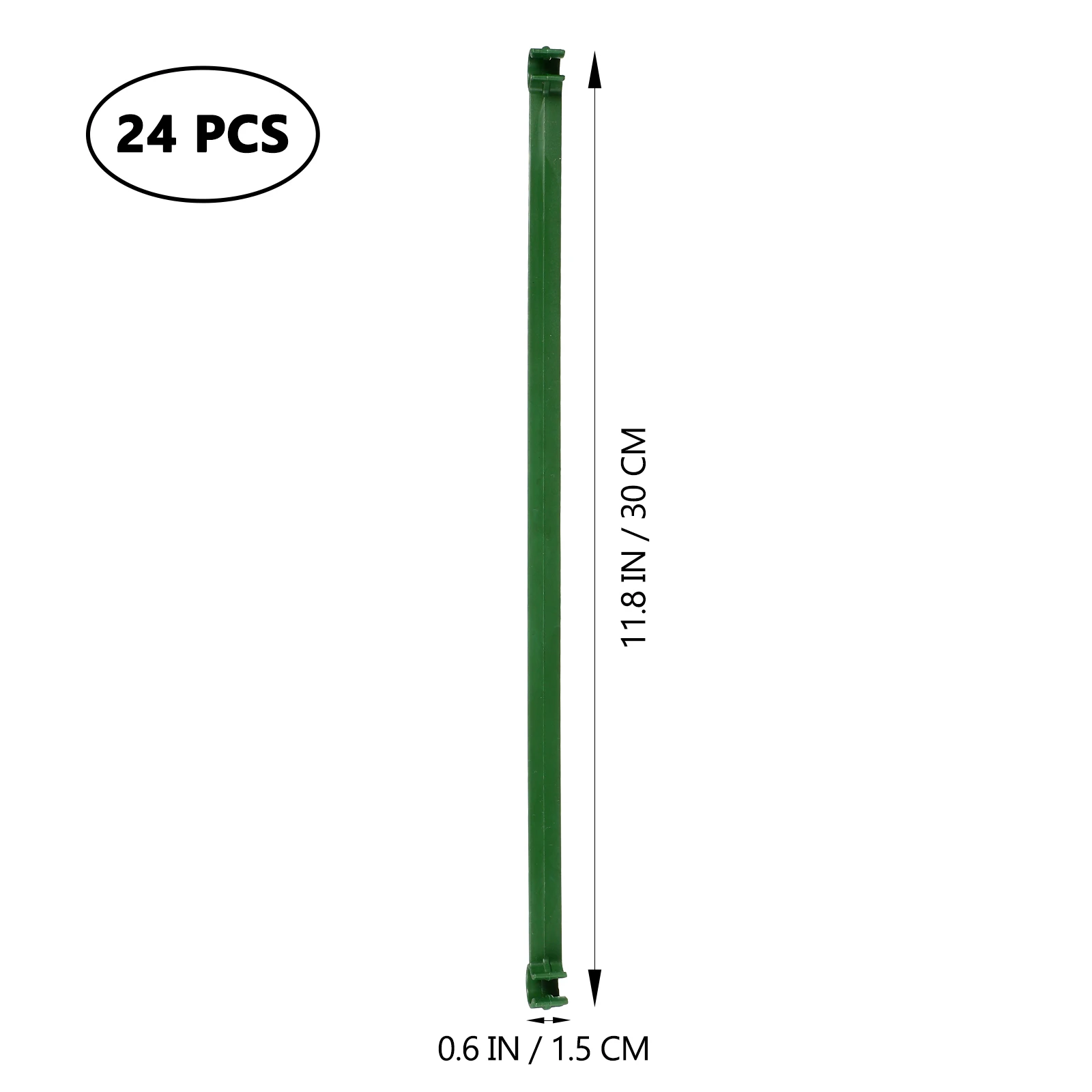 24 Pcs Connecting Rods Reusable Tomato Cucumber Support Garden Cage Stake Plant Stand Connecting Rod Accessories