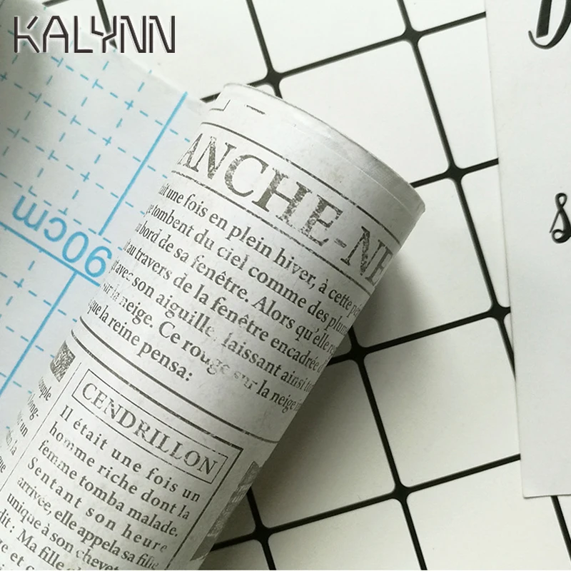 صحيفة قديمة ذاتية اللصق خلفية ، ملصقات صناعة يدوية ، بولي كلوريد الفينيل ورقة الاتصال ، خزائن كونترتوب ، جدار ديكور الأثاث ، 10 متر × 45 سنتيمتر #3