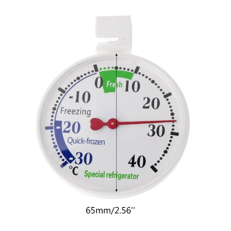 Refrigerator Thermometer -30°~40°C for Home Hospitals Supermarkets Use Durable