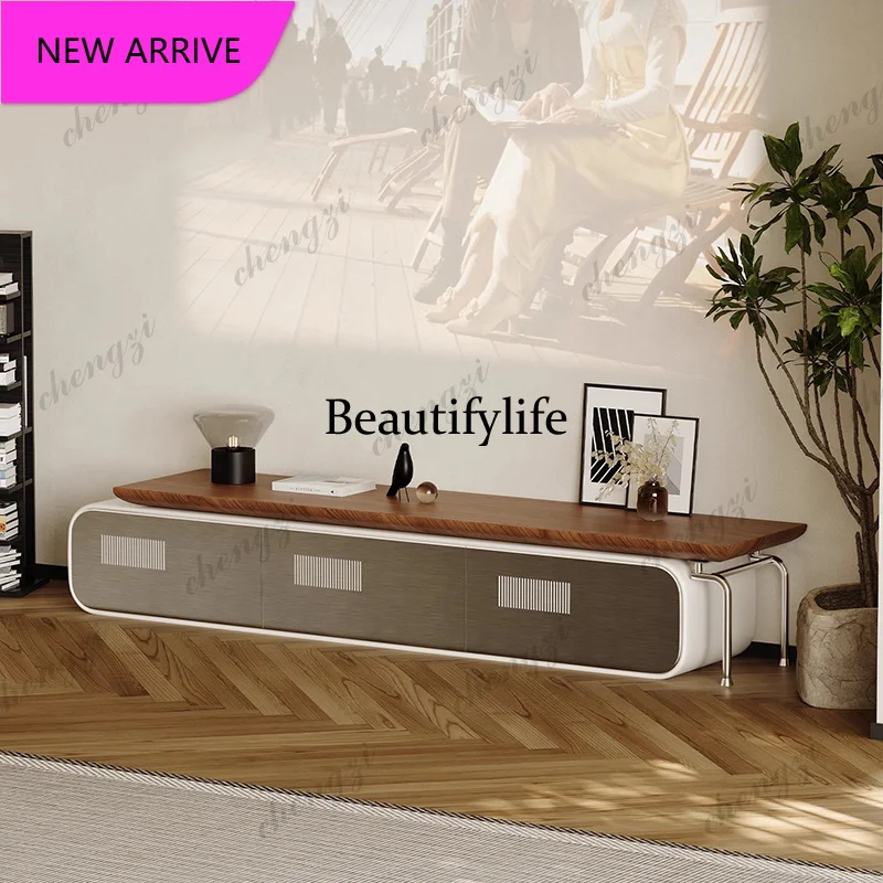 P3   Retro Display Tv Stands Gamer Living Room Coffee Drawers Filing Tv Stands Wood Aesthetic Muebles Para Tv Chinese Style