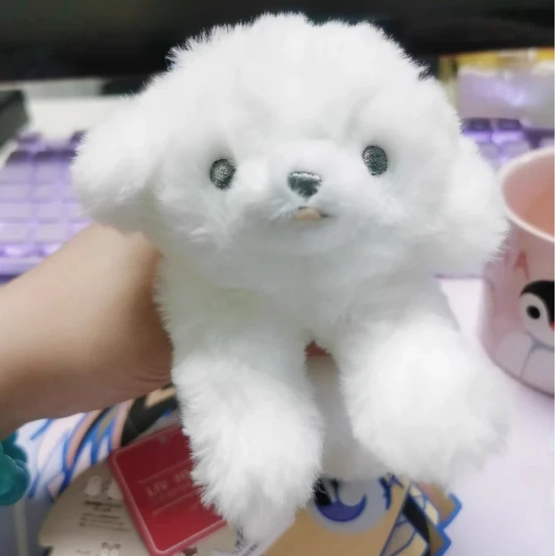 

LIVHEART Zeze Bichon Cute Cartoon Plush Doll | Soft Wrist Rest | Toy Doll Desktop Ornament Gift