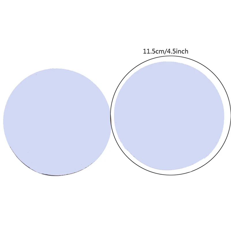 2pcs 4/6/8 Inches Cake Applicator Baking Novice Cream Flattening Tool Acrylic Transparent Home Kitchen Caking Tools