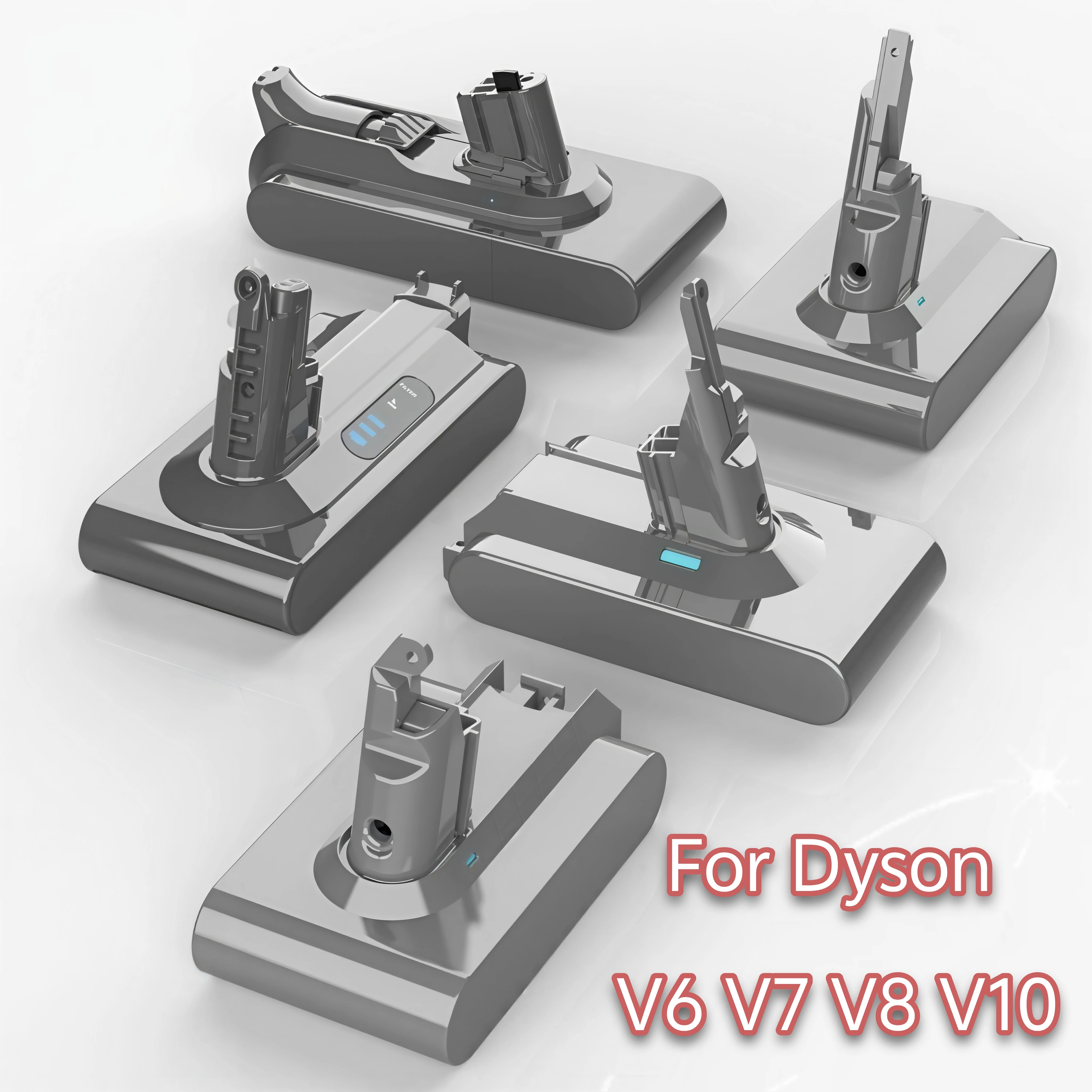 

21.6V 8000mAh Rechargeable Li-ion Battery Replacement for Dyson V6 V7 V8 V10 SV09 SV10 SV11SV12 Absolute Handheld Vacuum Cleaner