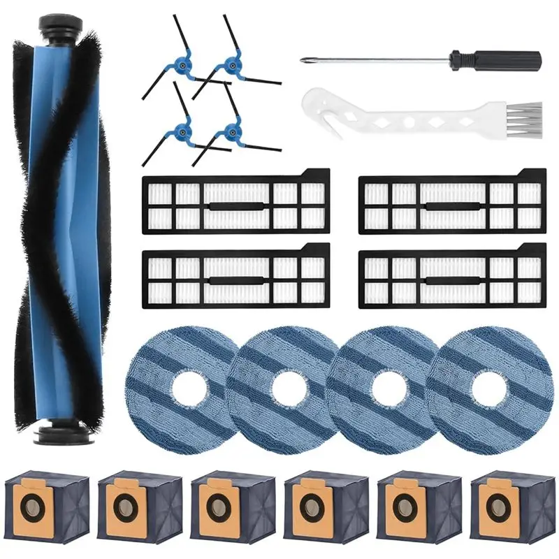 

Hot-Replacement Parts For Eufy X10 Pro Omni Robot Vacuum Cleaners Accessories Kits