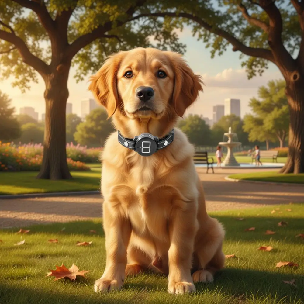 Rechargeable Smart Dog Anti Bark Device Remote Control Vibration Mode Dog Training Collar Waterproof Beep Mode