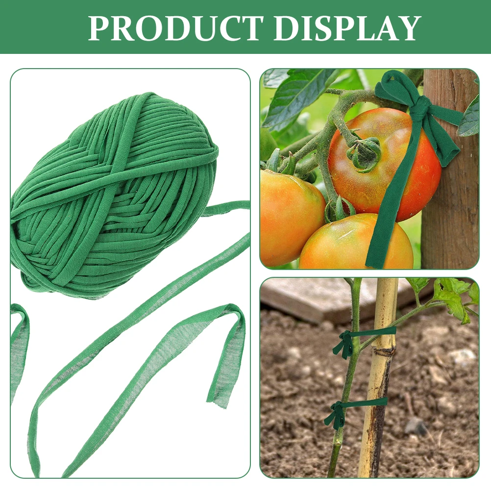 

Garden Plant Thread 30M Green Tree Support Straps Strong Acrylic Fiber Tie Pole Ties Plants Small Straps Straightening Long Use