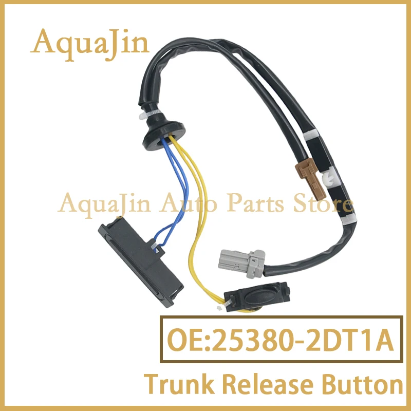 253802DT1A 25380-2DT1A Trunk Release Button Opener Lid Tailgate Switch for Nissan Sentra Tiida C11 Latio Versa 2005-2010