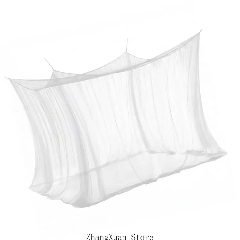 großes hängendes Insektennetz 3 x 5 x 2,5 m, Einzeltür für Camping und Ruhe, 3 x – Detail 10
