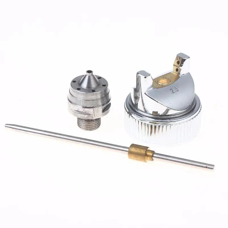 1,4/1,7/2,0 mm Pneumatikwerkzeug-Zubehör-Düsen-Set für HVLP-Spritzpistole H-827 – Detail 10