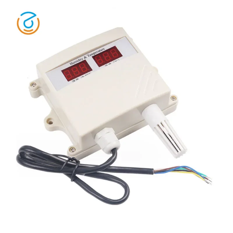 Wall-mounted temperature and humidity transmitter Industrial high-precision RS485 temperature and humidity meter sensor