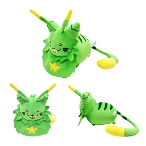 Gnarpy Regretavator Plush Doll Toy Furry Green Alien Cat Stuffed Plushies Figure Game Cosplay Cute Kids Fans Collection Gift