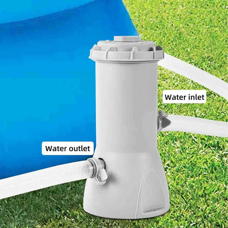 1000 Gallon Pool Filter Pump Is Suitable for Surface Swimming Pool Simple Frame Filter Pool Impurities