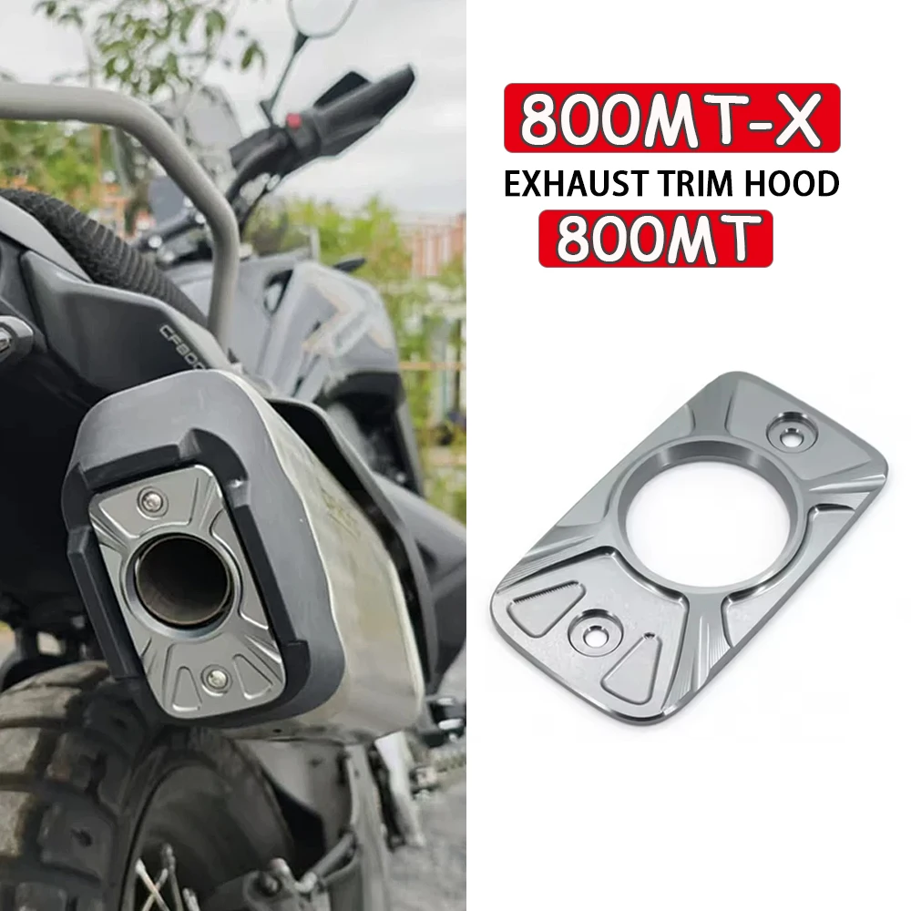 

Для Cfmoto 800MT 800MTX защита выхлопного капота чехлы 800MT 800MT-X задняя накладка мотоцикла декоративная крышка хвостовой конец трубы