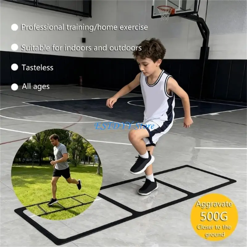 G6DE Elastic Sports Training Ladder Great For Movement Skills And Quickness Progress