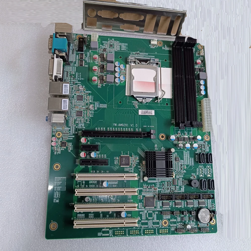YW-AM9281 V1.0 اللوحة الأم للتحكم الصناعي LGA1150 H81 رقاقة YW-AM9281