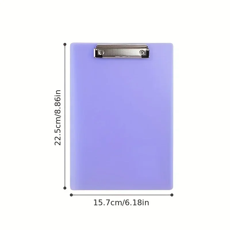 Imagem -06 - Clipboard Folder For Kids Writing Pad Holder Memo Clip Board File Grampos de Escrita Papelaria Fofa Material Escolar de Escritório Novo a5