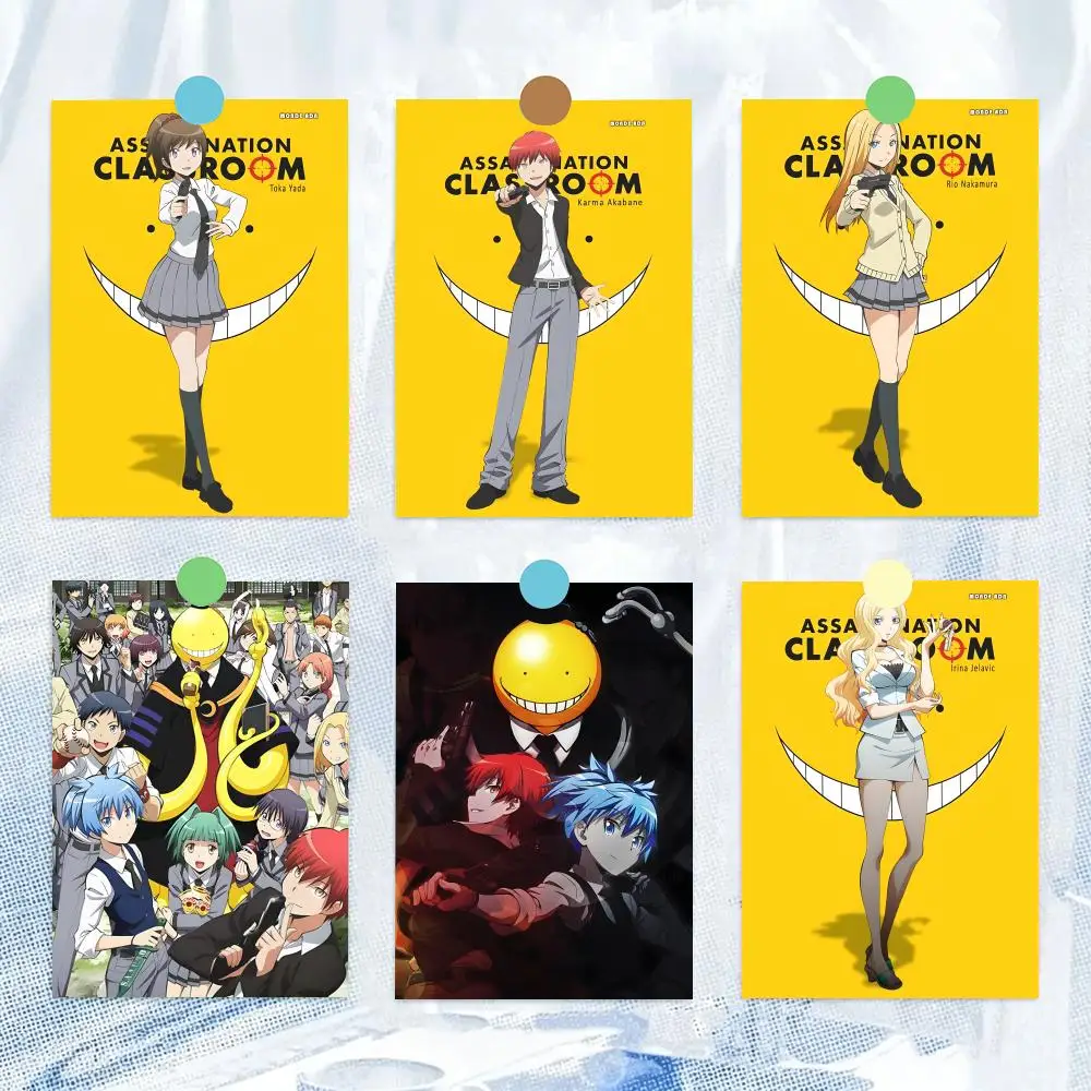 Anime A-Assassination Classroom Poster Artistic Stylish Wall Art for Home Office Bar Decor Living Room Hot Reusable