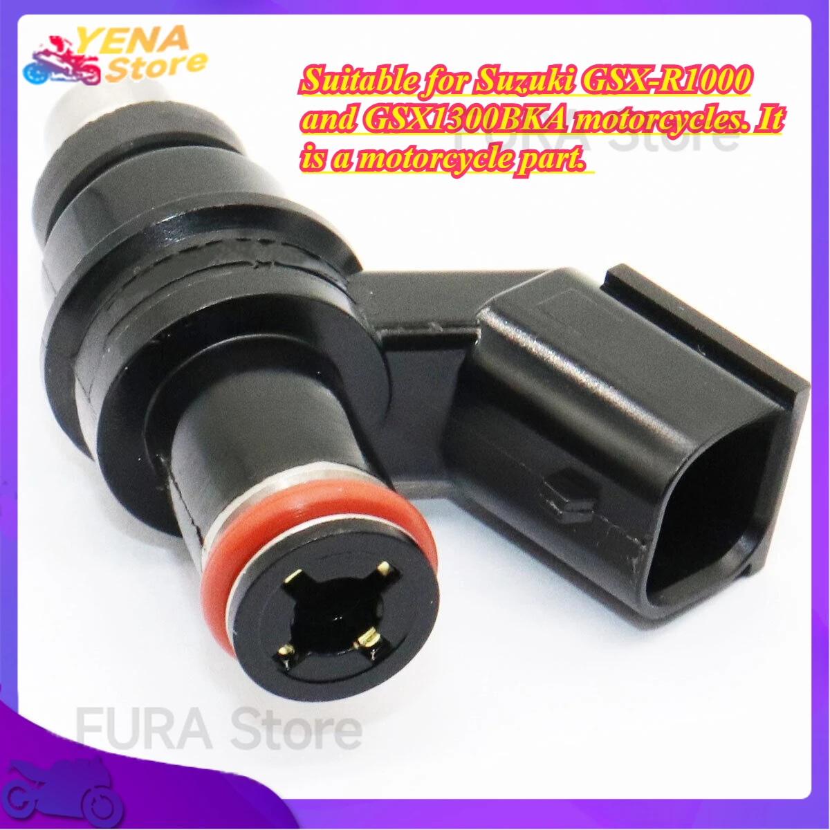

The motorcycle fuel injector 15710-21H00 is suitable for Suzuki GSX-R1000 and GSX1300BKA motorcycles. It is a motorcycle part.