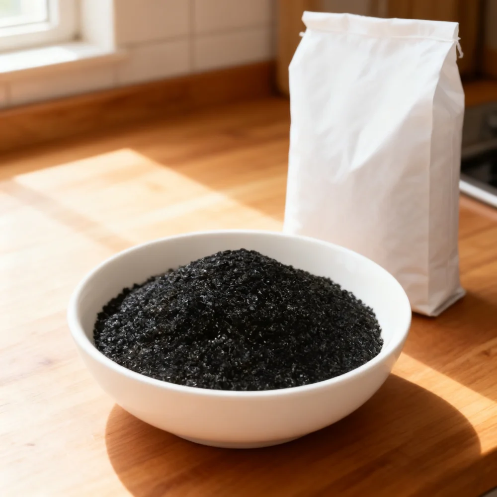 Mineral Humic Acid Humate 95% CAS 1415-93-6 – Shiny Flake Soluble for Fruits/Vegetables​